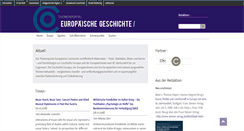 Desktop Screenshot of europa.clio-online.de